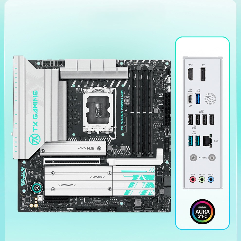 2025 New Released TX GAMING B8 - X870E Atx Motherboard 评论和价格