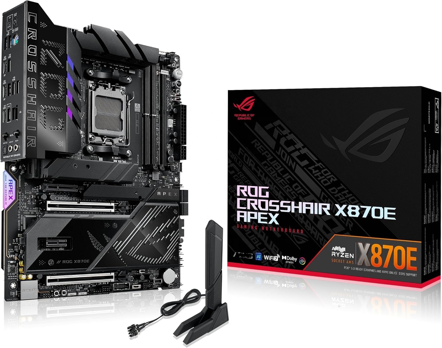 Rog Crosshair X870e Apex X870e - X870E Atx Motherboard 评论和价格
